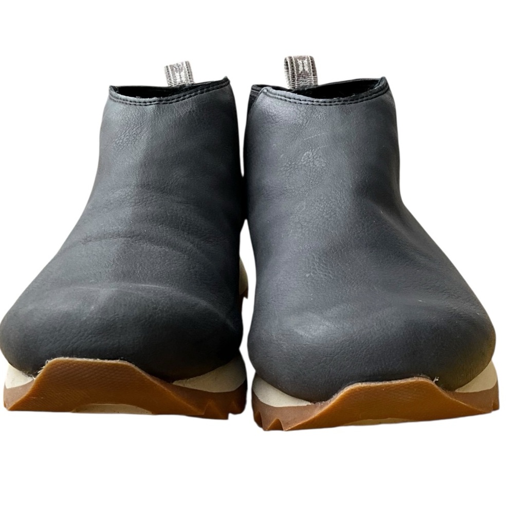 Merrell Alpine Chelsea Women's 8.5 Booties Shoes Charcoal Gray Vegan Leather - Picture 7 of 12